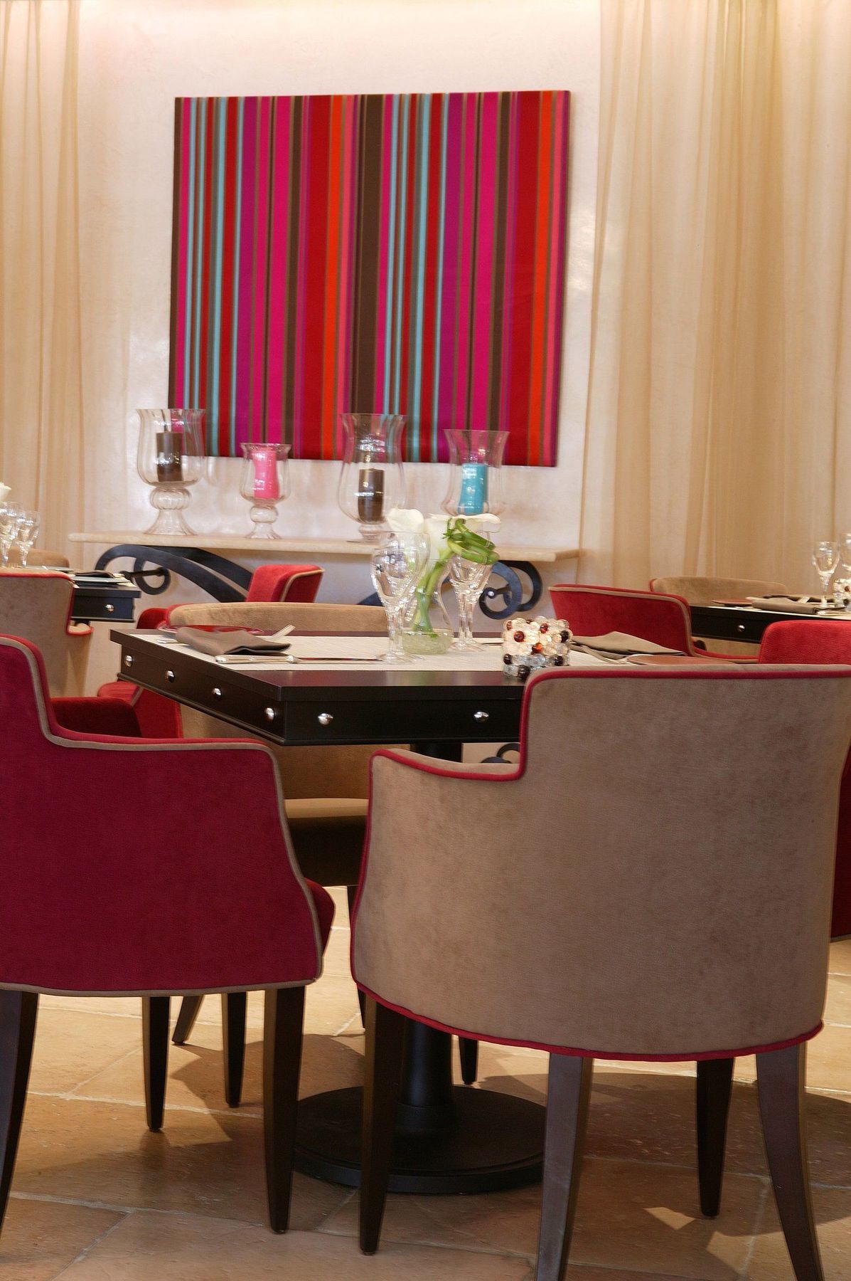 Hotel Byblos Saint-Tropez Restoran gambar